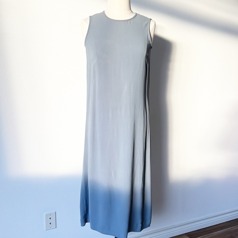 Eileen Fisher Silk MIDI Dress - Picture 11 of 12